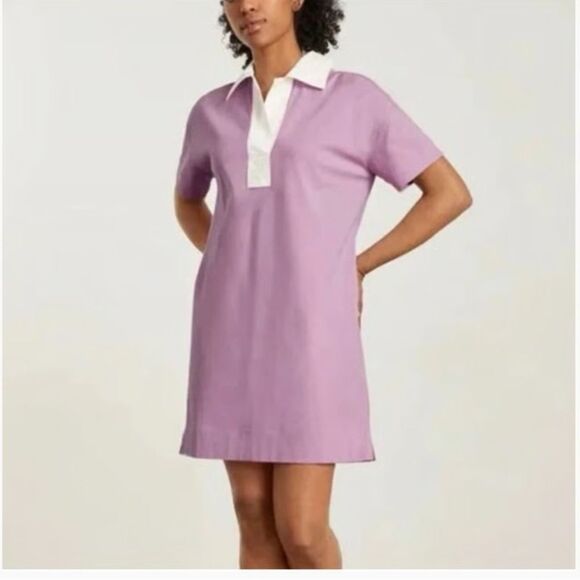 Everlane Dresses & Skirts - Everlane The Organic Cotton Polo Short Sleeve Dress Size L